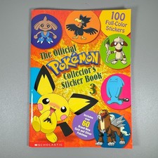 The Official Pokemon Collector s Sticker Book 3 - 100 Stickers 2001 Scholastic