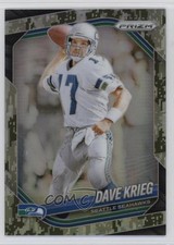 2025 Panini Prizm Forest Camo Prizm /15 Dave Krieg #88 6m7