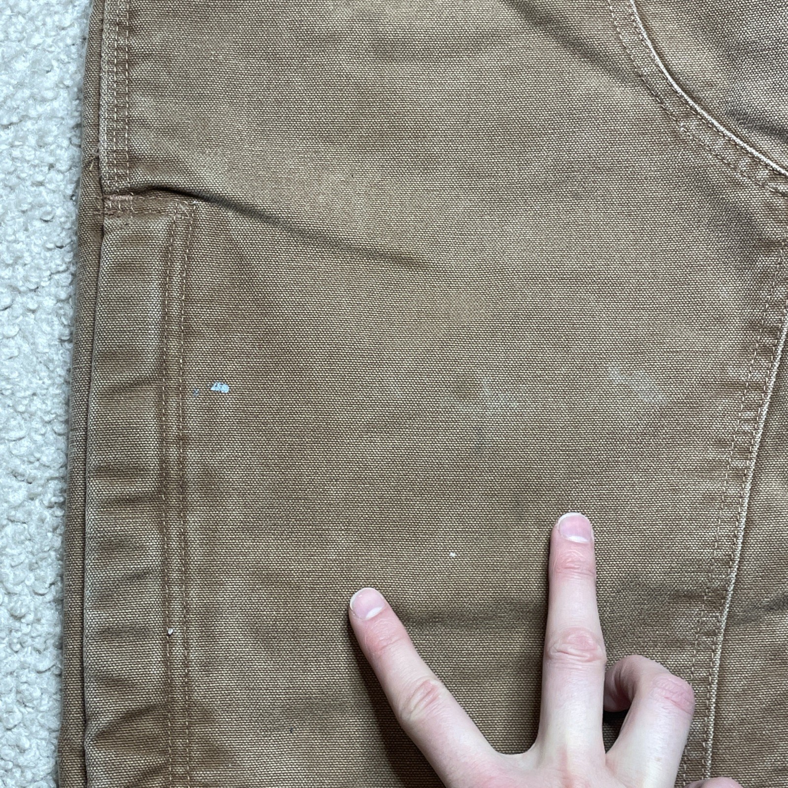 Carhartt B194 Pants Mens 36x32 Double Knee Brown Insulated Canvas Work thumbnail 14