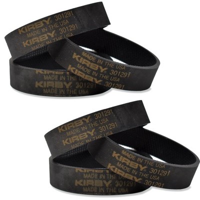 Kirby Vacuum Belt 6-Pack | Genuine OEM Replacement Part 6 Belts, Black 