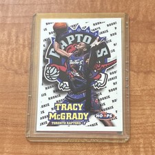 NBA Hoops 1997-98 Tracy McGrady Rookie #169 Toronto Raptors NBA Card. rookie card picture
