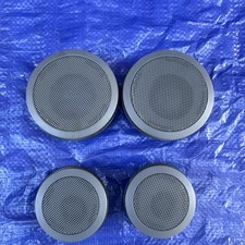 Bmw E36 318i 325i 328is Grey Door Panel Mid-range Loud Speaker Tweeter 4pcs Gray
