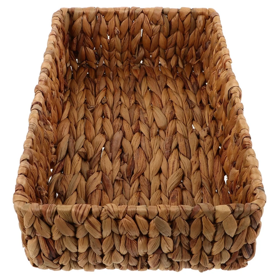  Cesta Portaoggetti Cesto Di Vimini Cestini Intrecciati Cestino Per Bagno - Immagine 4 di 4