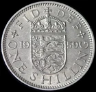 Photo of a 1959 Elizabeth II Shilling from an eBay listing that sold on Jun 22, 2026