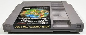 NES Nintendo Entertainment System Platformer JOE & MAC CAVEMAN NINJA Pal-B