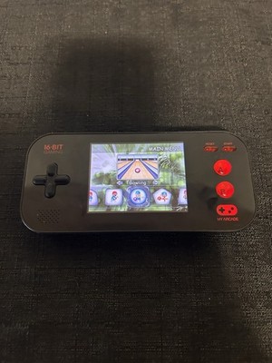 DreamGear Gamer Max My Arcade 16 Bit Handheld Game Console Tested Works