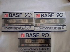 BASF CR-E II Chromdioxid Extra II 90 MIN High Bias CrO2 Cassette Tape France 3