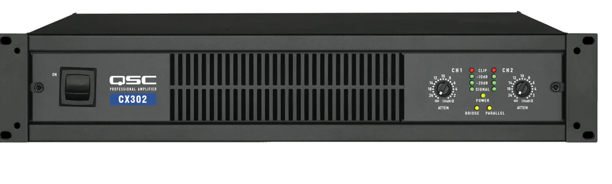 QSC CX302 2 Channel Amplifier for sale online | eBay