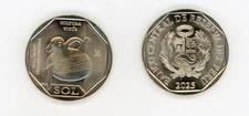 Peru 1 sol 2025 Ceramic Vicus Culture KM New UNC 