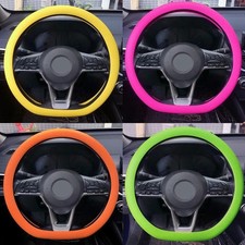 Universal Car Steering Wheel Cover Elastic Non-slip Silicone