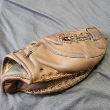 Vintage Rawling CLAW Trapper Tm60 First Base Whitey Lockman Baseball GloveU.S.A.