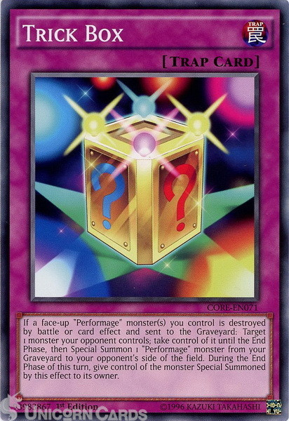 CORE-EN071 Trick Box Common 1st Edition Mint Yu-Gi-Oh! Card