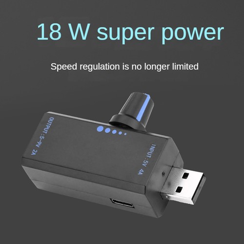 18W High USB Speed Controller DC5V 4A Adjustable Control Fan Cooler Type-C5742 - Afbeelding 9 van 9
