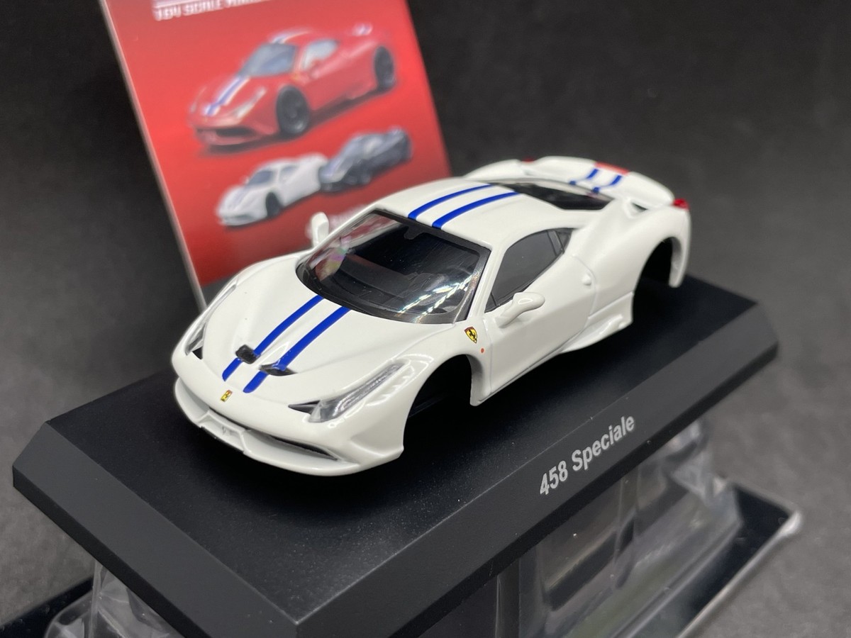 1/64 Kyosho Ferrari Collection 12 458 Speciale white diecast model