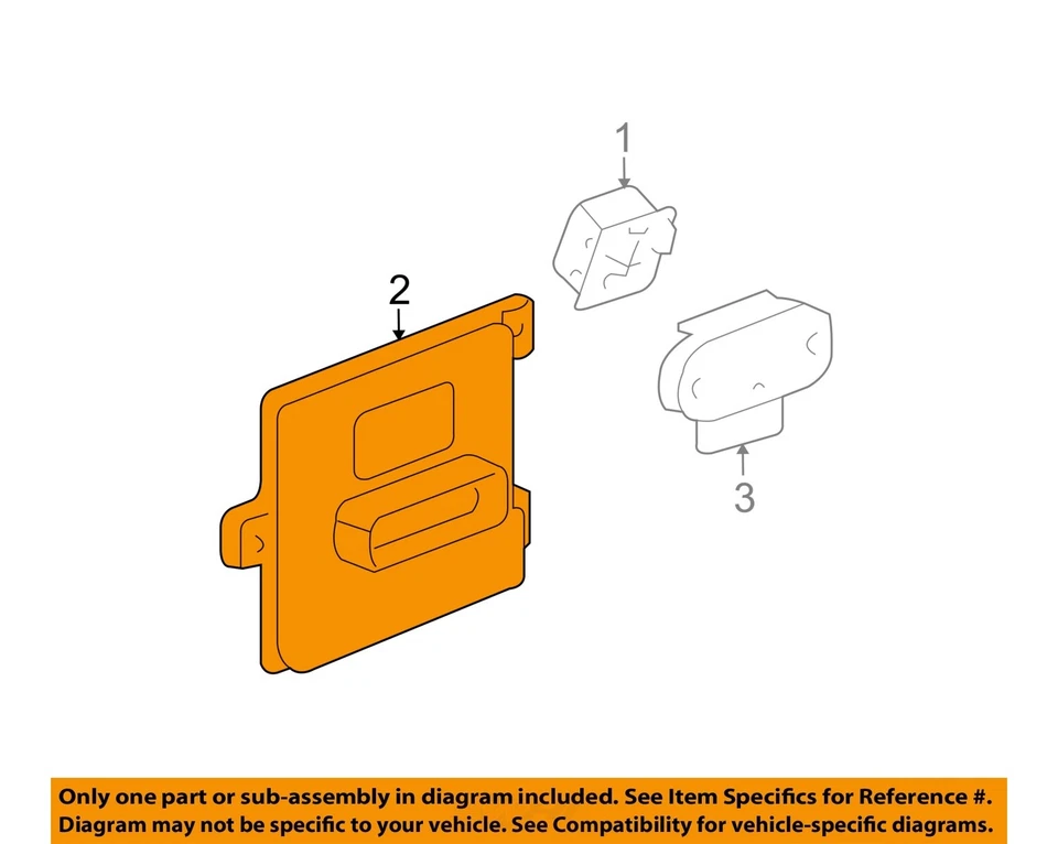 Módulo de controle de freio de reboque usado serve: 2009 Chevrolet Silverado 3500 picape reboque - Imagem 3 de 4
