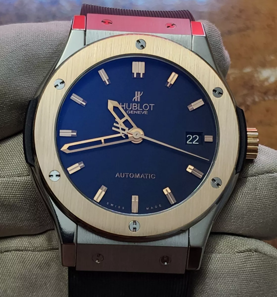 Mens Hublot Watches, Titanium & Rose Gold Hublot Mens Watches for Sale