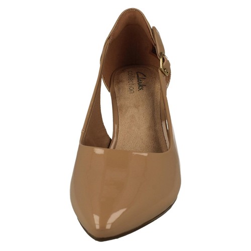Femmes Clarks' Kataleyna Rae 'Smart Escarpin Verni - D & E Accessoire - Picture 18 of 21