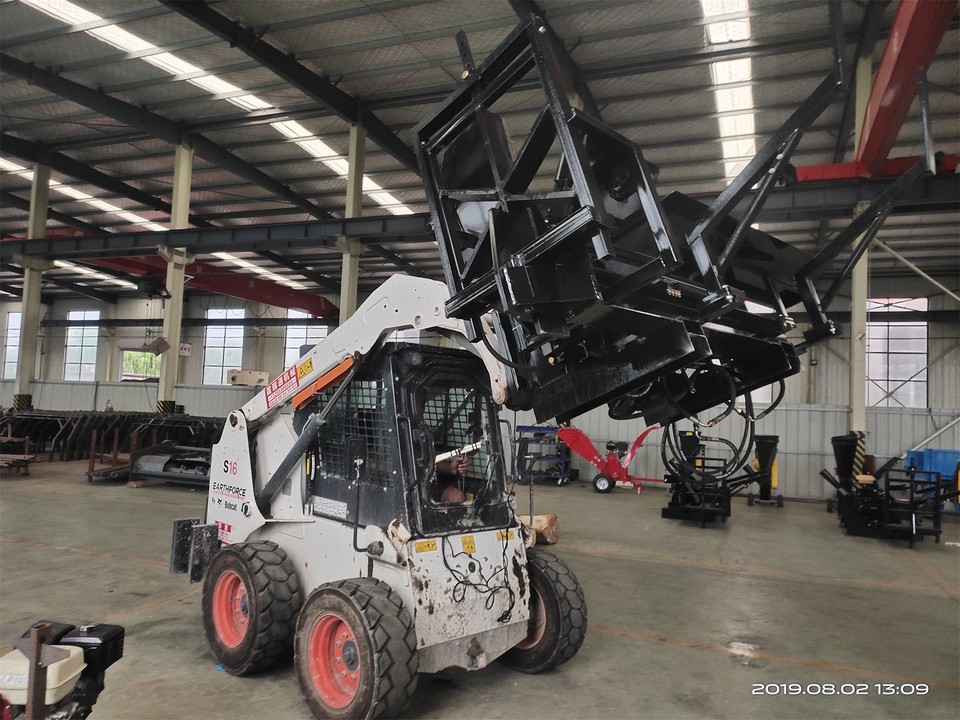 30t Firewood Wood Processor Log Splitter Skid Steer Attachment Forestry ...