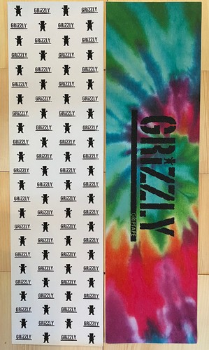 Grizzly 9"" x 33"" Krawatte-Dye Skateboard Griffband