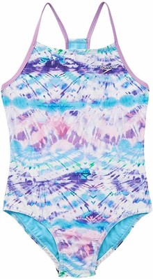 Speedo Girls Swimsuit Practice Suit Racerback Purple Size XSmall XS 5 6