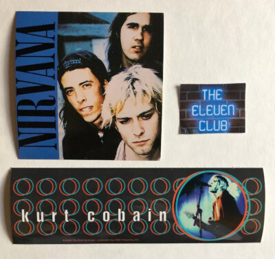 Nirvana Purrvana Come As You Are Nevermind Rock Vinyl Sticker