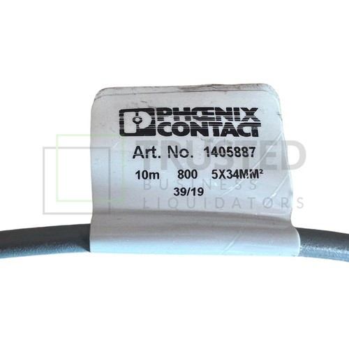 PHOENIX CONTACT SENSOR/ACTUATOR CABLE 10m 1405887 SAC-5P-M12MS-M12FR BK/800/10 - Picture 9 of 16
