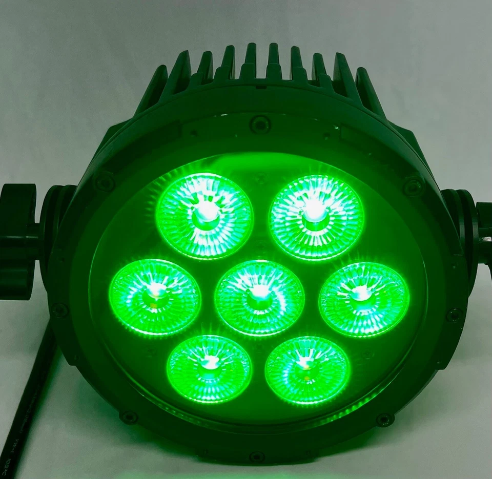 Elation Sixpar 100 7x 12W RGBAW+UV LED Par - Image 4 of 4