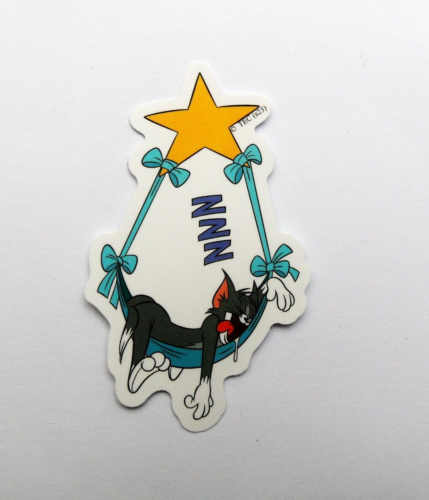 vianille - Sticker chat Tom Tom et Jerry - 6 x 3,5 cm - Photo 1/1