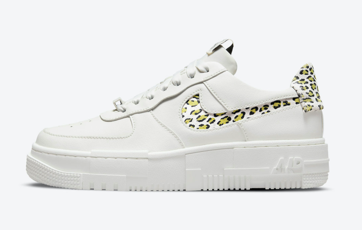 nike air force 1 pixel women's leopard print