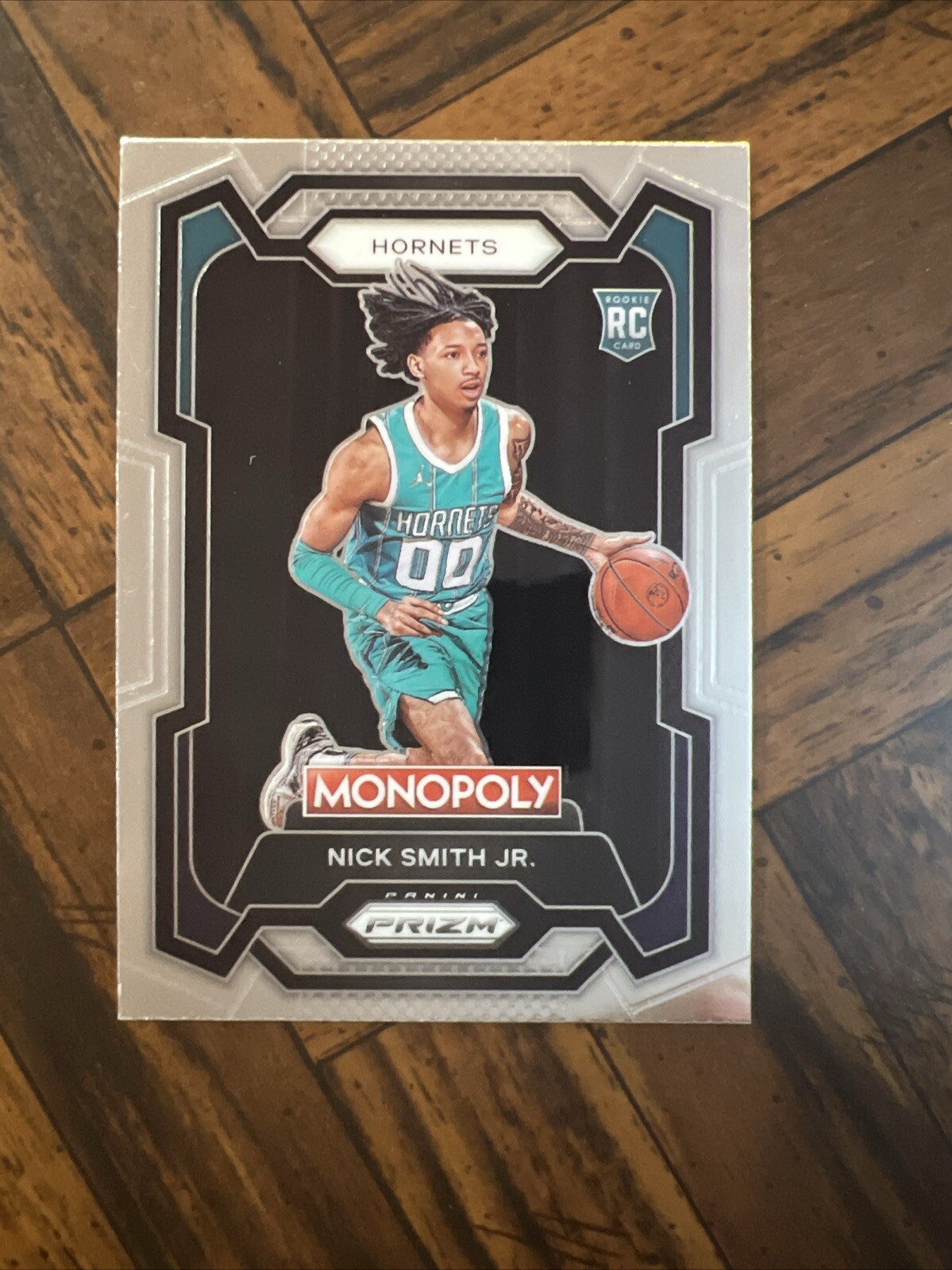 2023-24 Nick Smith Jr. Panini Prizm Rookie Monopoly #14 Charlotte Hornets