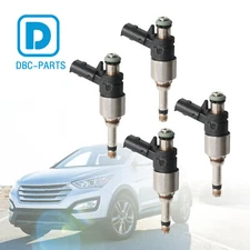 4x Fuel Injector Fit for 2014 15 16 17 2018 Hyundai Santa Fe Sport 2.0L 2.4L