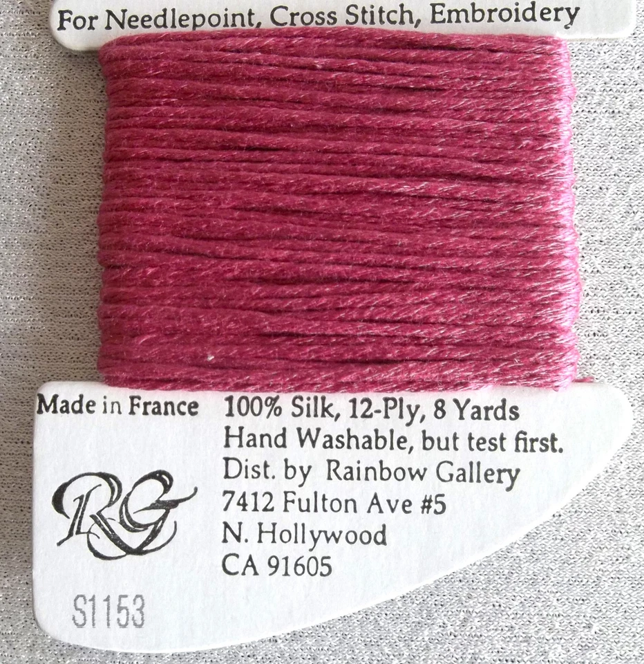 SPLENDOR Thread - You Choose-- Rainbow Gallery Cross Stitch/Needlepoint - Image 2 of 2