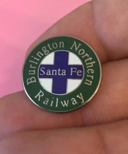 Railroad Hat-Lapel Pin/Tac-Burlington Northern Santa Fe (BNSF) #1680-NEW