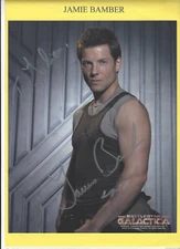 Jamie Bamber BATTLESTAR GALACTICA Lee Adama Apollo Signed  8x10 Photo COA