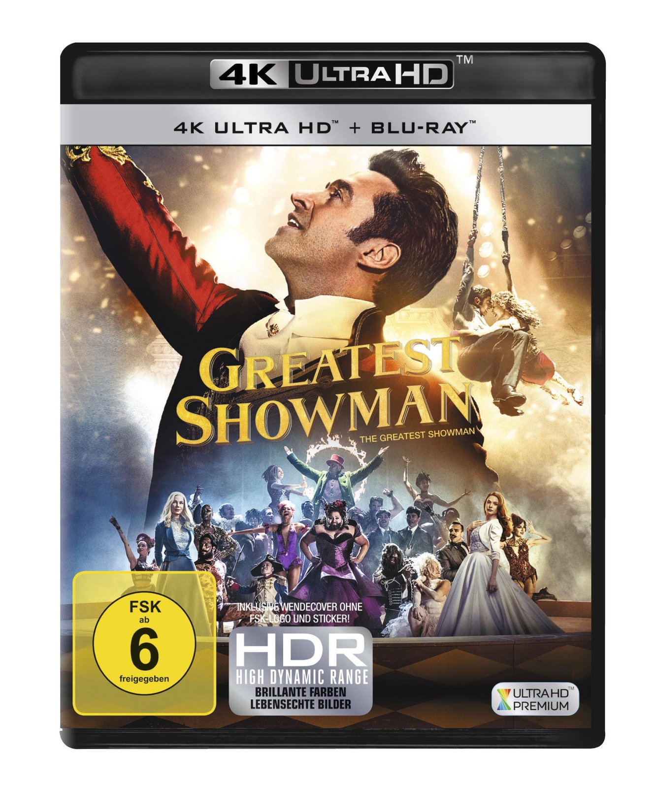 Greatest Showman (4K Ultra-HD) (4K UHD Blu-ray) Jackman Hugh Efron Zac Williams