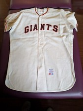 1964 Bob Shaw San Francisco Giants Game Used  Flannel Jersey