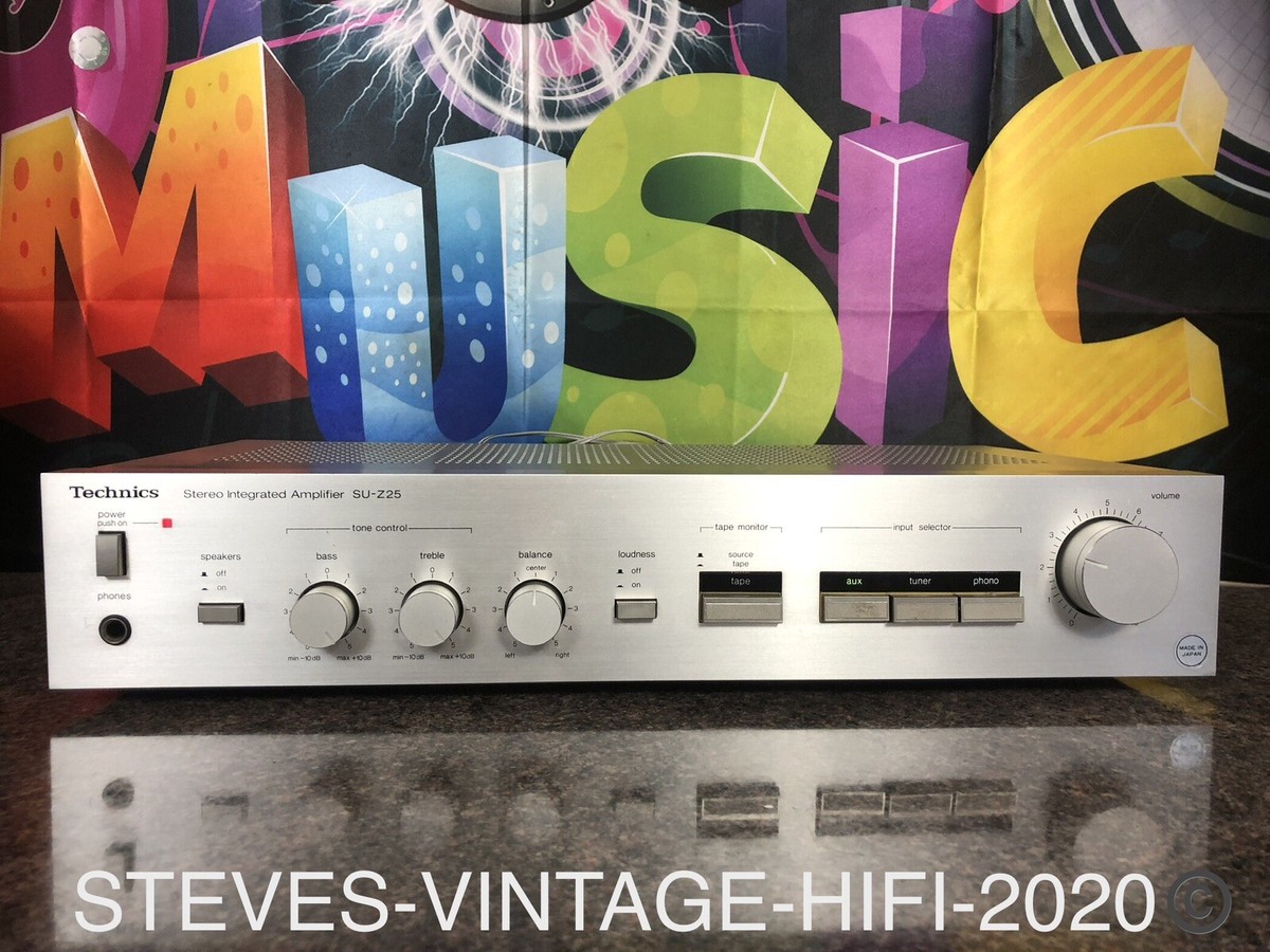 Technicsステレオ Vintage 1982 Technics SA-323 Quartz Digital Synthesizer FM/AM