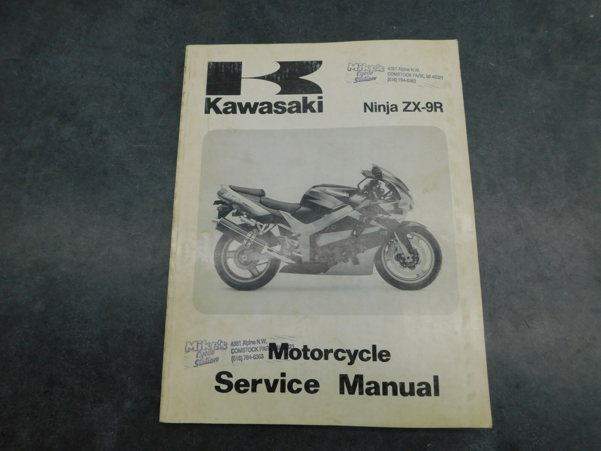 Kawasaki Ninja ZX-9R Service Manual 1423 | eBay