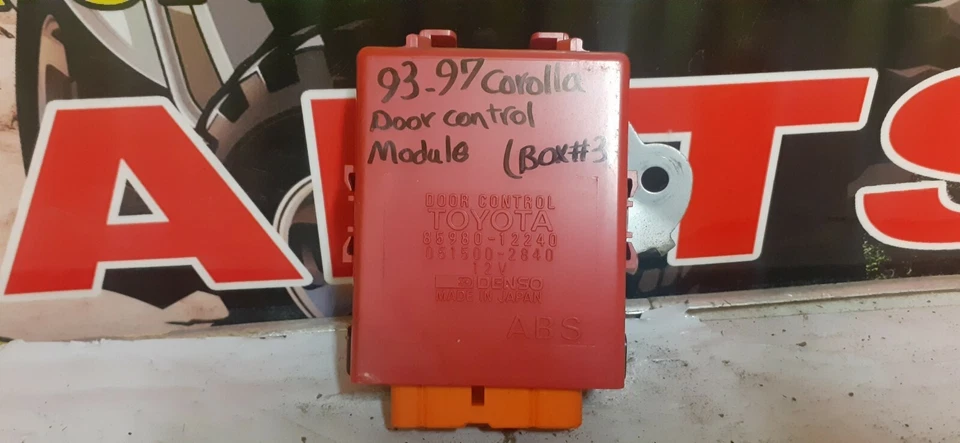 1993 - 1997 年丰田 COROLLA / 门控制模块 (BOX#3) — 第 2/4 张图片