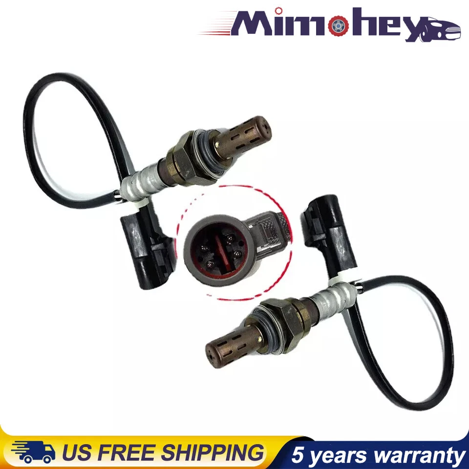 Sensor de oxígeno arriba+abajo 4 piezas para Ford E-150 E-250 E-350 F-250 Super Duty 2000-2008 Foto 3 de 4