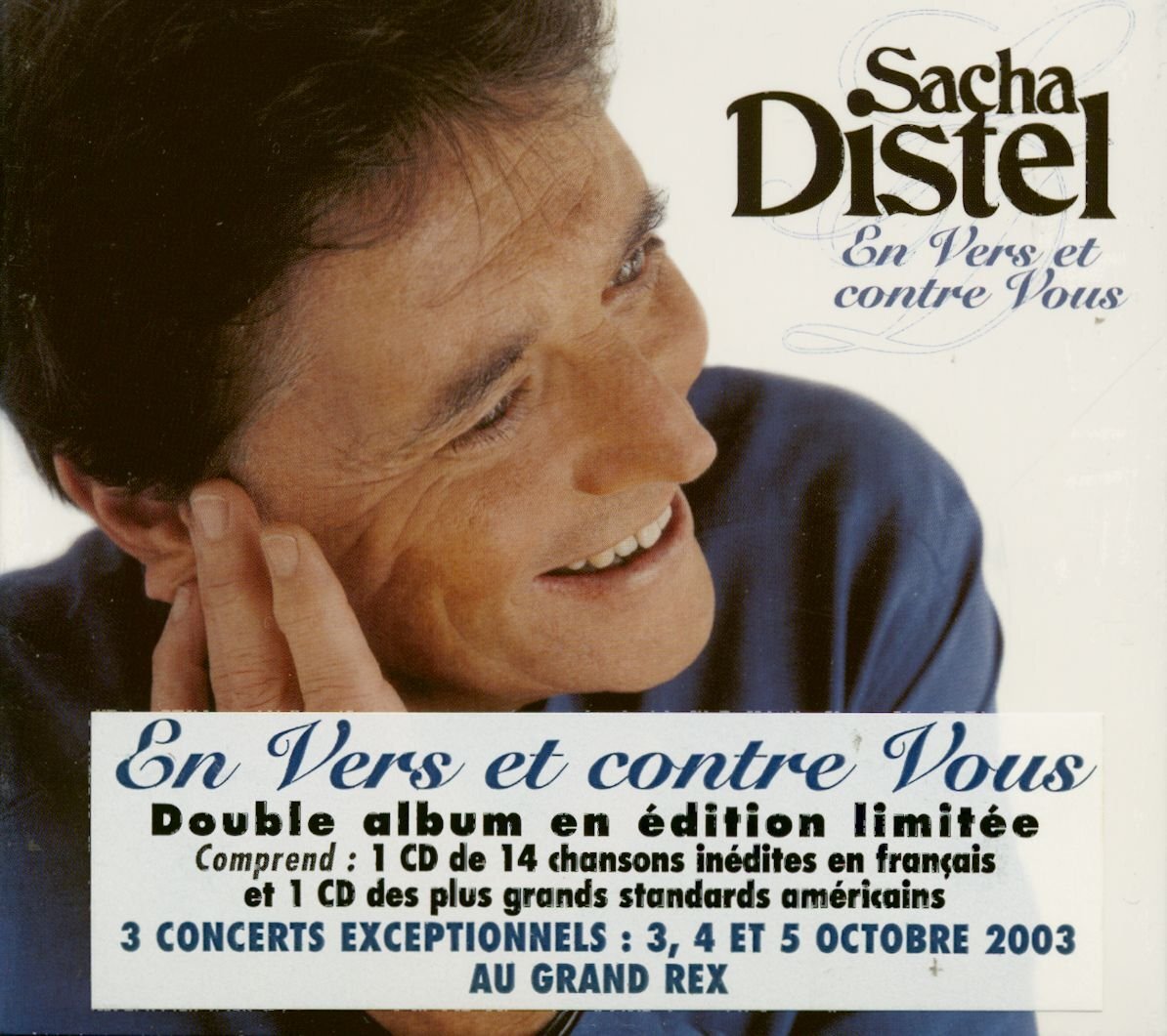 Sacha Distel En Vers et Contre Vous (CD)