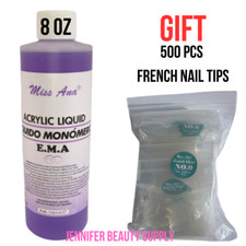 EMA ACRÍLICO LÍQUIDO MONÓMERO PROFESIONAL ACRÍLICO SISTEMA DE UÑAS ACRÍLICO 8 OZ | VENTA EN EE. UU.
