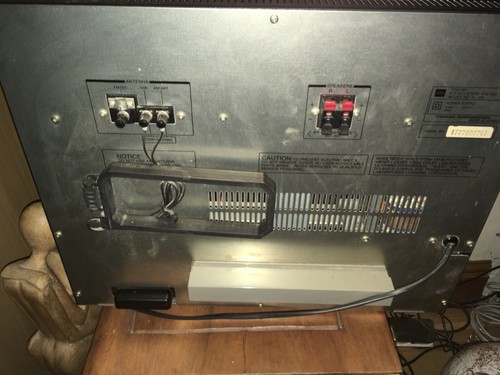 Toshiba Stereo Sound System SL 10k Retro Record Player Casetter Tape 