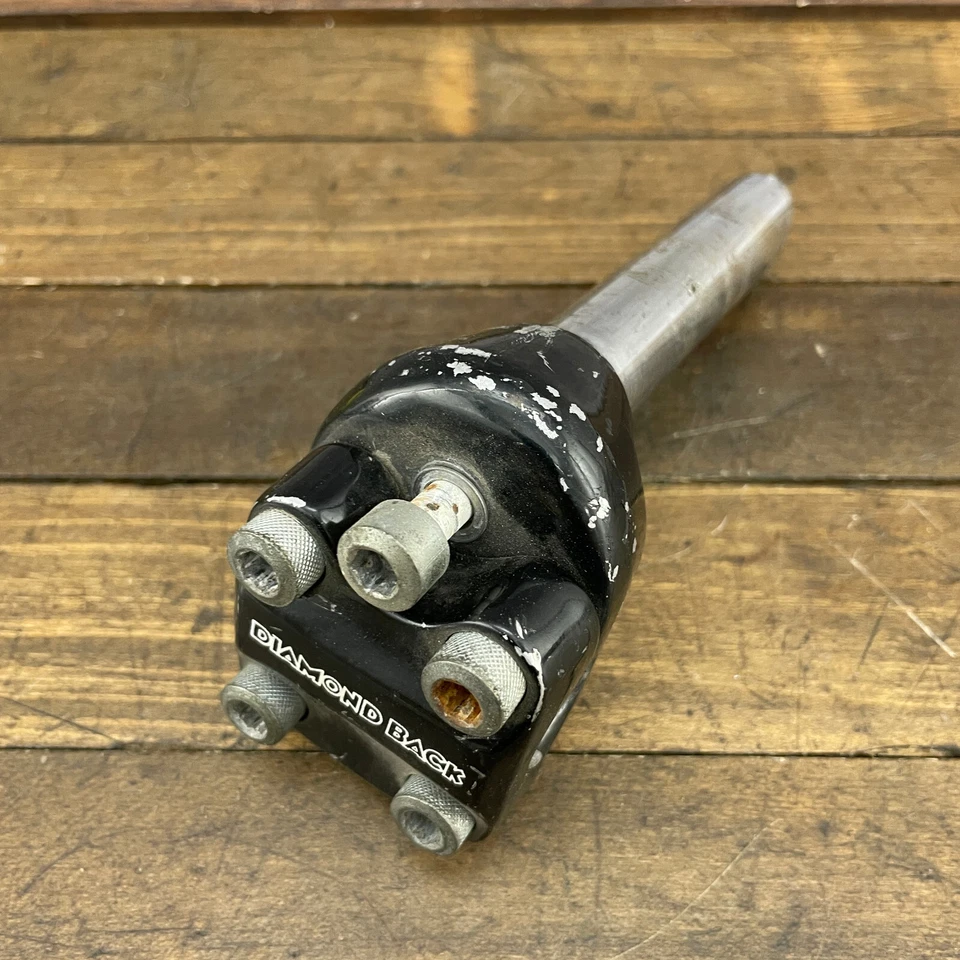 Diamond Back BMX Stem Black DB 21.1 OG 80s Quill Old School BMX Viper - Image 2 of 4