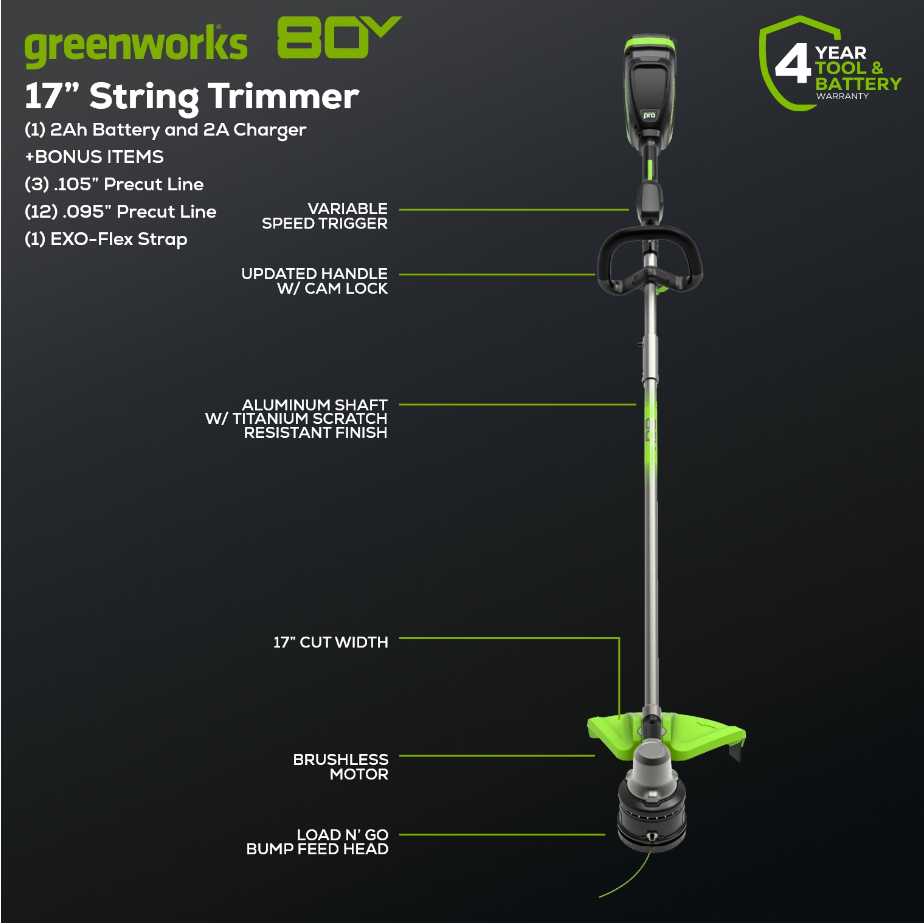 Greenworks 80V Gen 3 17