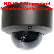 5MP (2X 1080P) HD IP PoE Cam 4X Optical Motorized Zoom Dome Security Camera