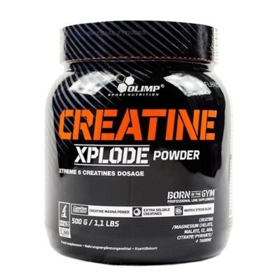 Olimp Creatine Xplode 500g Pulver Fitnessdrink Training Sportgetrönk Kreatin Fit