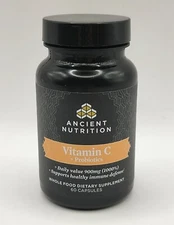 Ancient Nutrition VITAMIN C + PROBIOTICS 60 Capsules