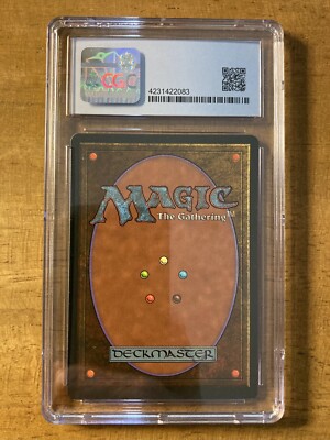 MTG✨SNOW-COVERED ISLAND ✨Ice Age CGC 9 MINT 1995 A. Maddocks