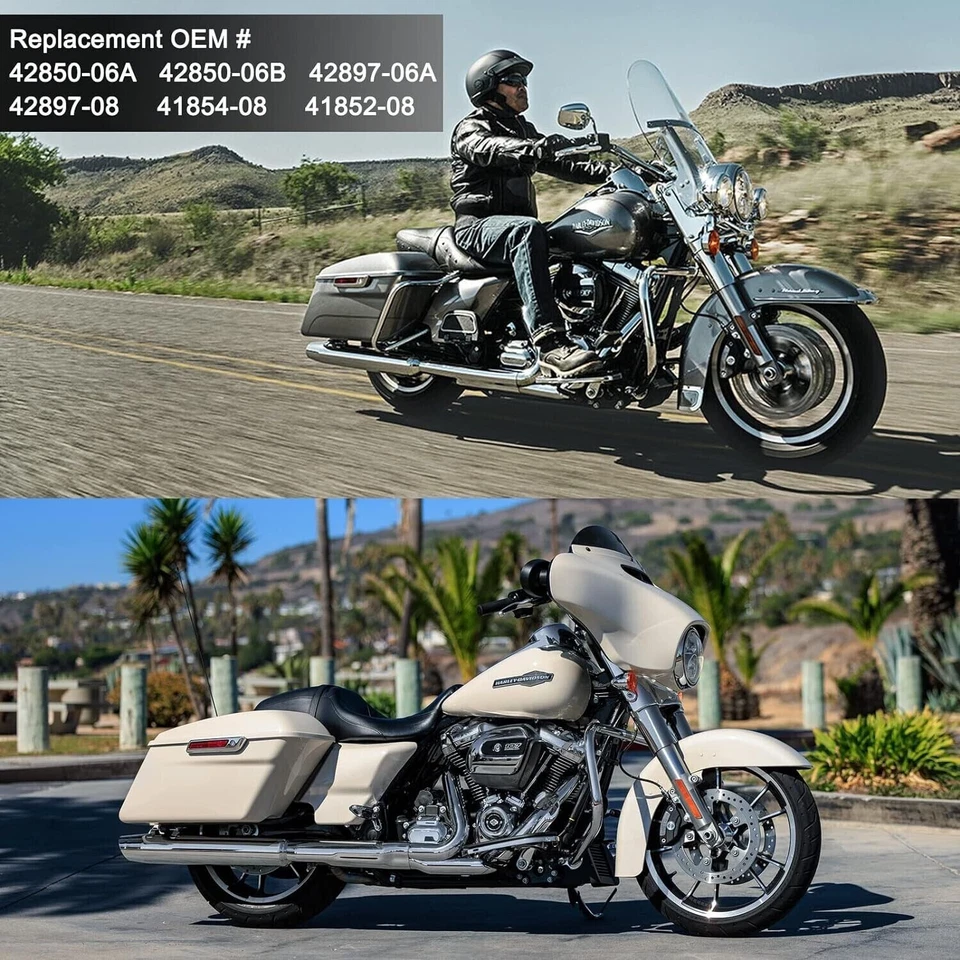 Foreverun Brake Pads For Harley Davidson FLHX Street Glide ’08-20 OE Replacement — 第 4/4 张图片